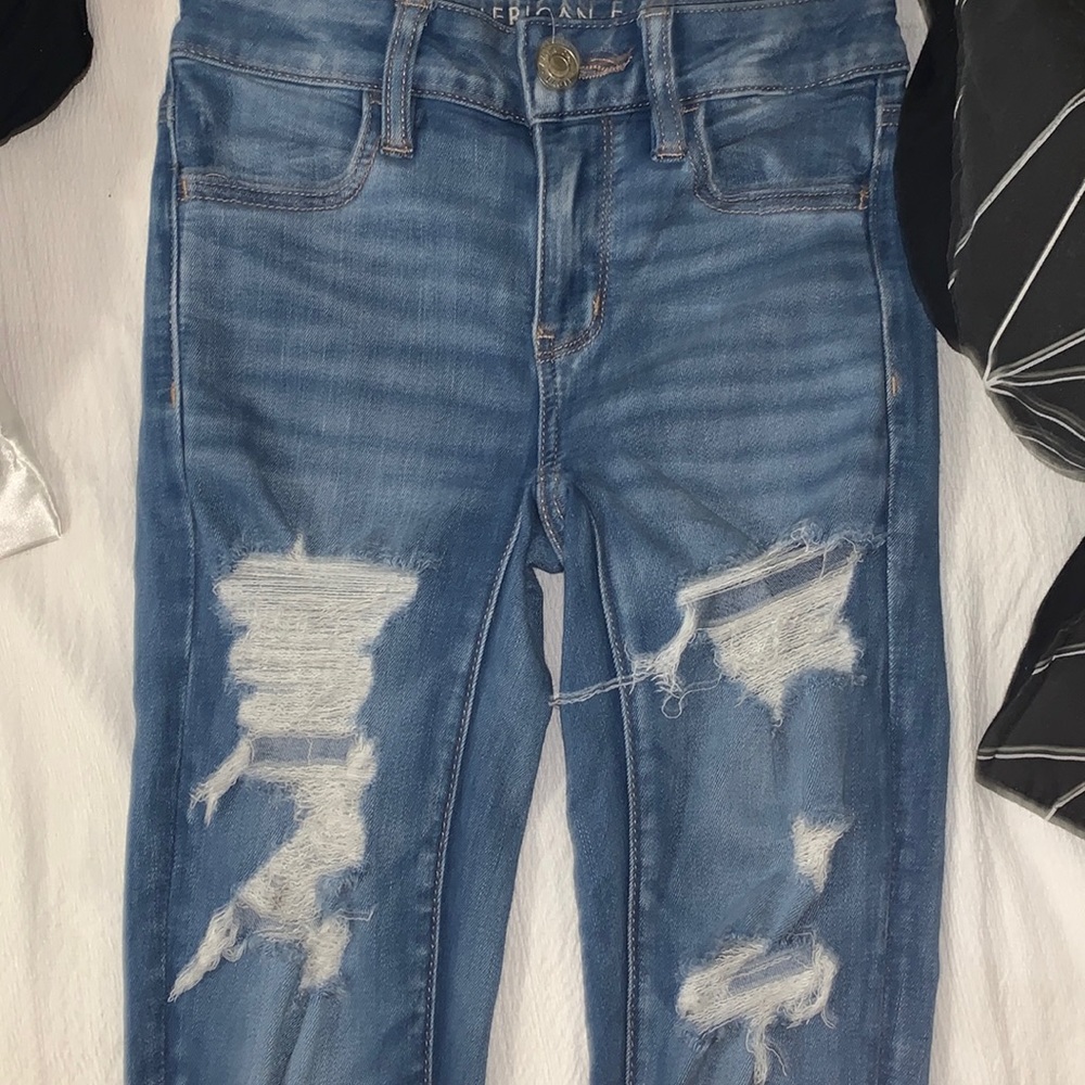 American Eagle Ripped Jeans